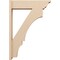 Ekena Millwork 7 1/2-in W x 28-in D x 40-in H Balboa Trad Rough Cedar Woodgrain TimberThane Outlooker, Primed Tan OUTUR075X28X40BOA04RCPR - alternate 5